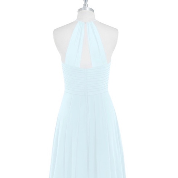 Azazie Ginger (Mist) bridesmaid dress - Picture 2 of 4